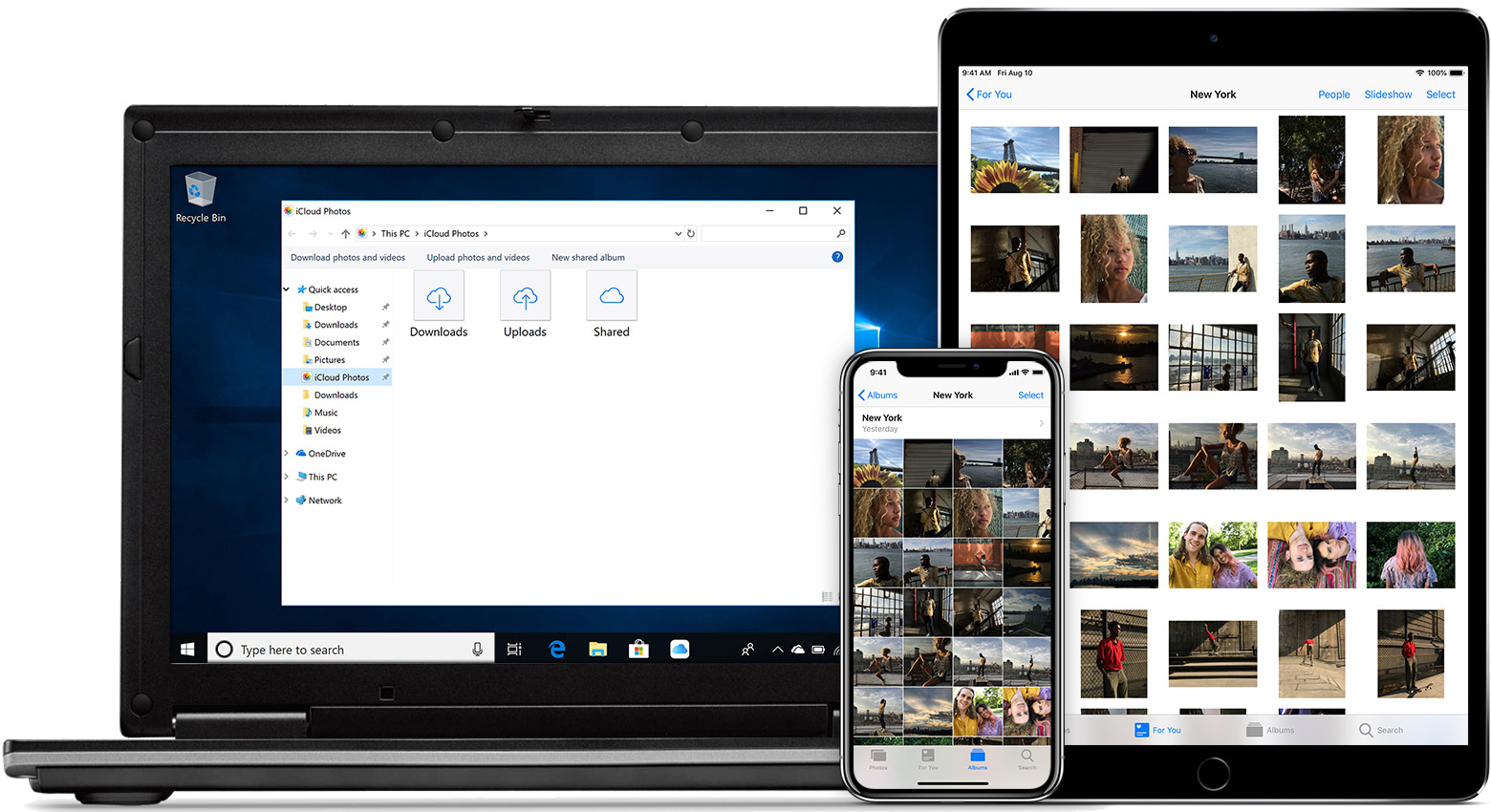 Managing Photographs on your PC and in the cloud.